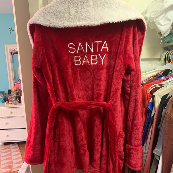 santa baby robe
